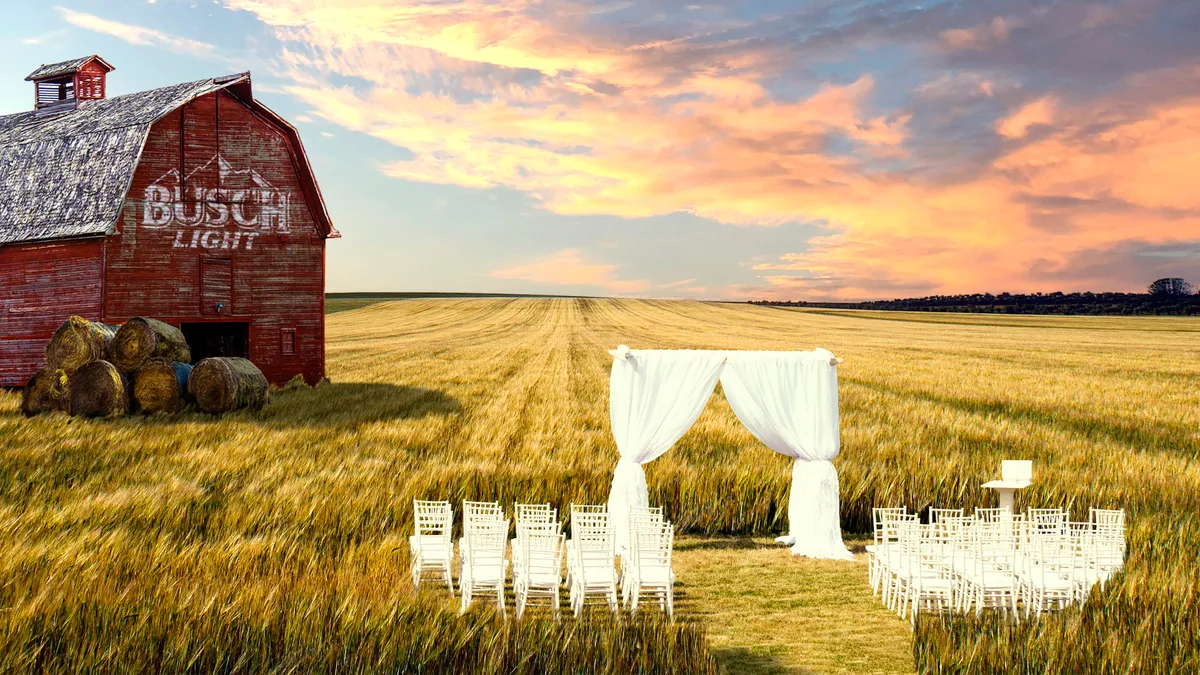 Busch gives couples chance to win a farm wedding