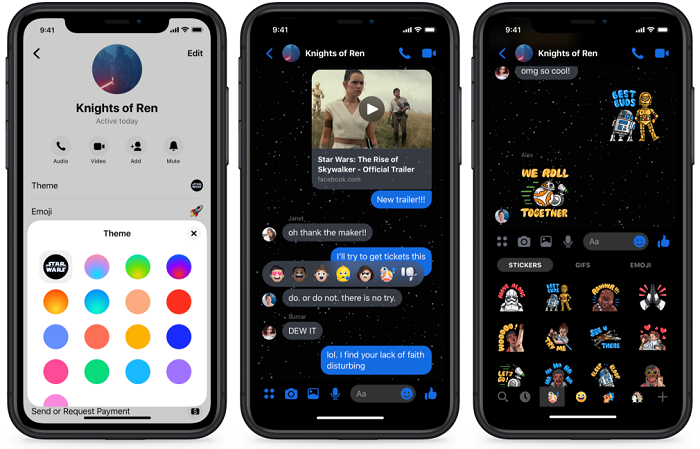 Facebook Star Wars