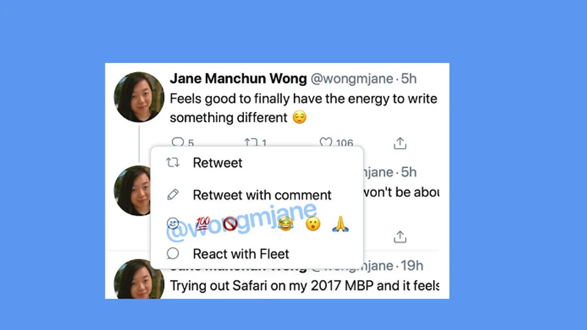 Twitter Reactions