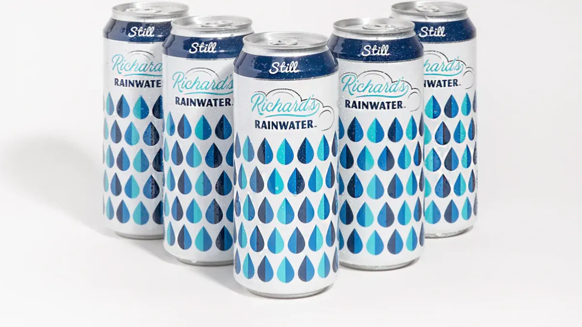 richard's rainwater, bottle, water