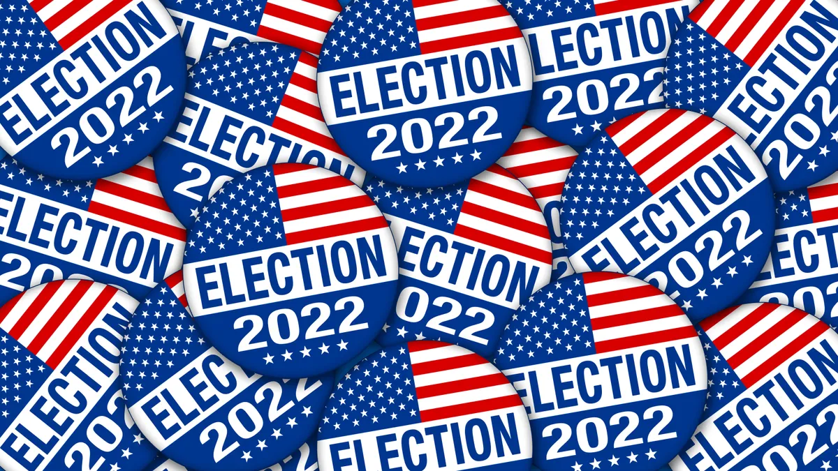 2022 Election campaign buttons