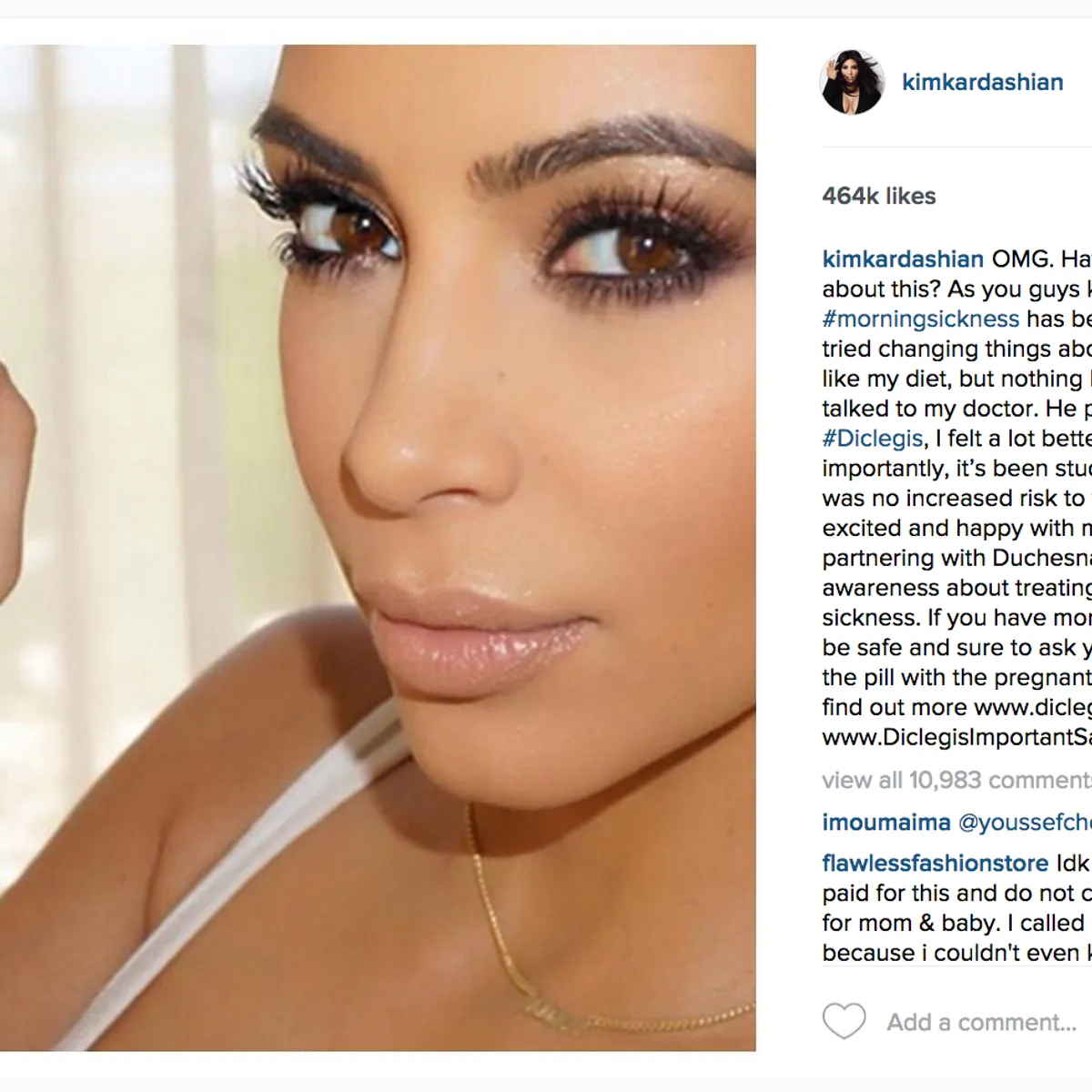kim kardashian glutathione FDA chastizes Duchesnay, Kim Kardashian over drug promo posts