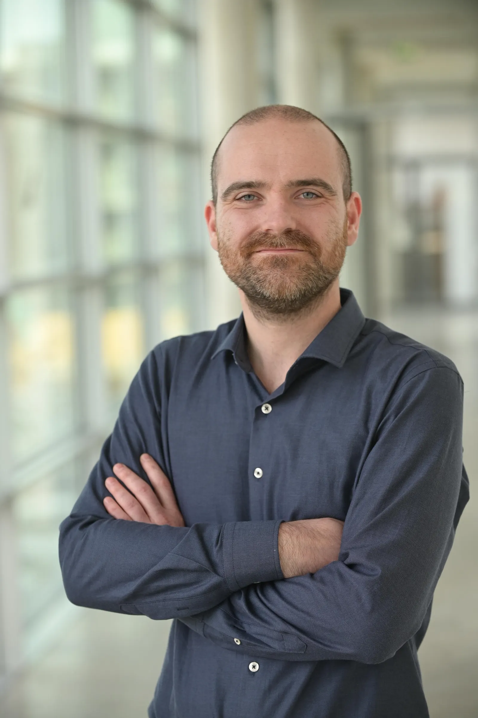 A headshot of Dominik Schumacher, CEO of Tubulis.