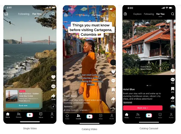TikTok Travel Ads