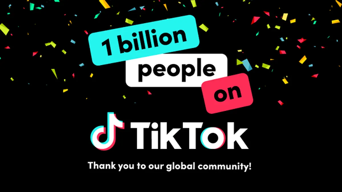 TikTok billion users