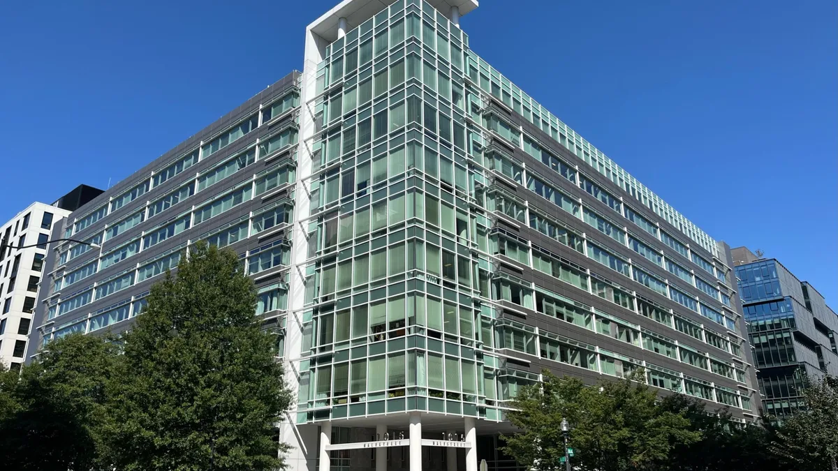 Headquarters building of the National Labor Relations Board on Half Street in Washington, D.C.