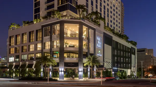 Hotel pictured