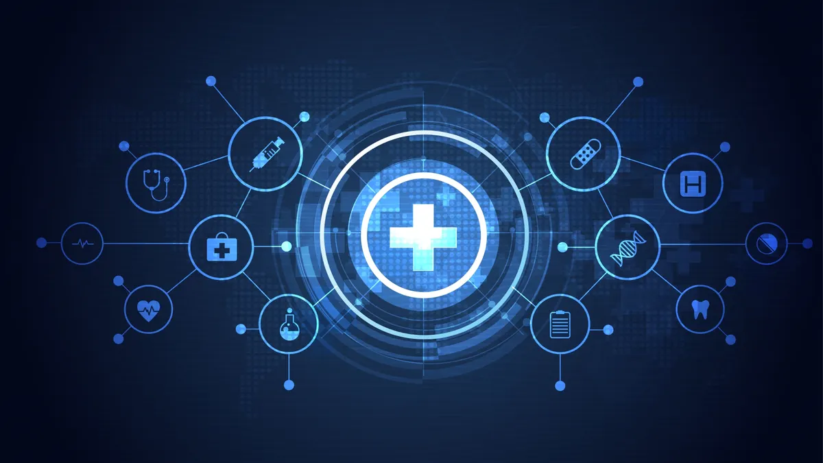 header image representing digital health