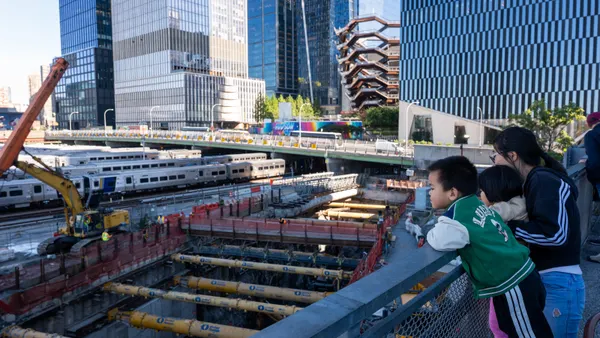 Construction progress on the Hudson Gateway Tunnel project