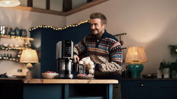 David Beckham stars in SharkNinja's 2024 holiday campaign.