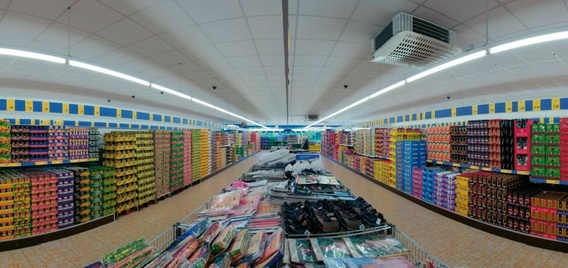 Lidl interior