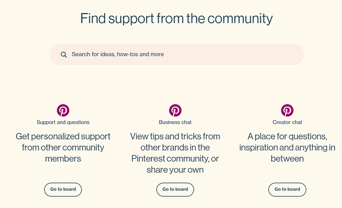 Pinterest Business Community
