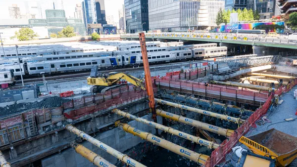 Construction continues on the Hudson Gateway Tunnel project