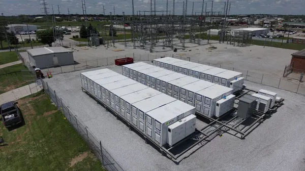 A battery system installed by Lincoln Electric System in Nebraska.