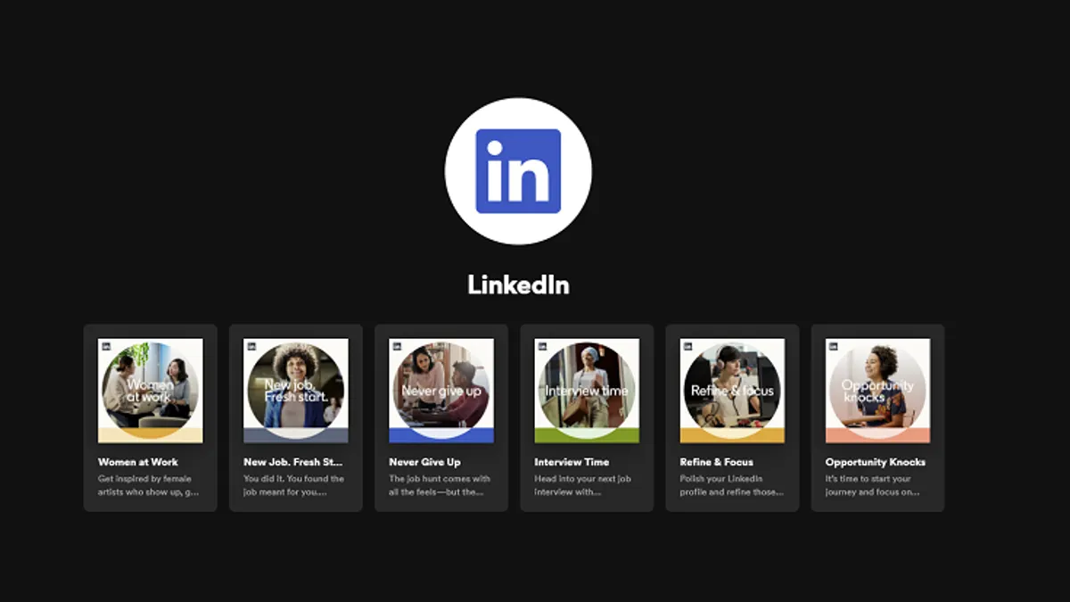 LinkedIn Spotify