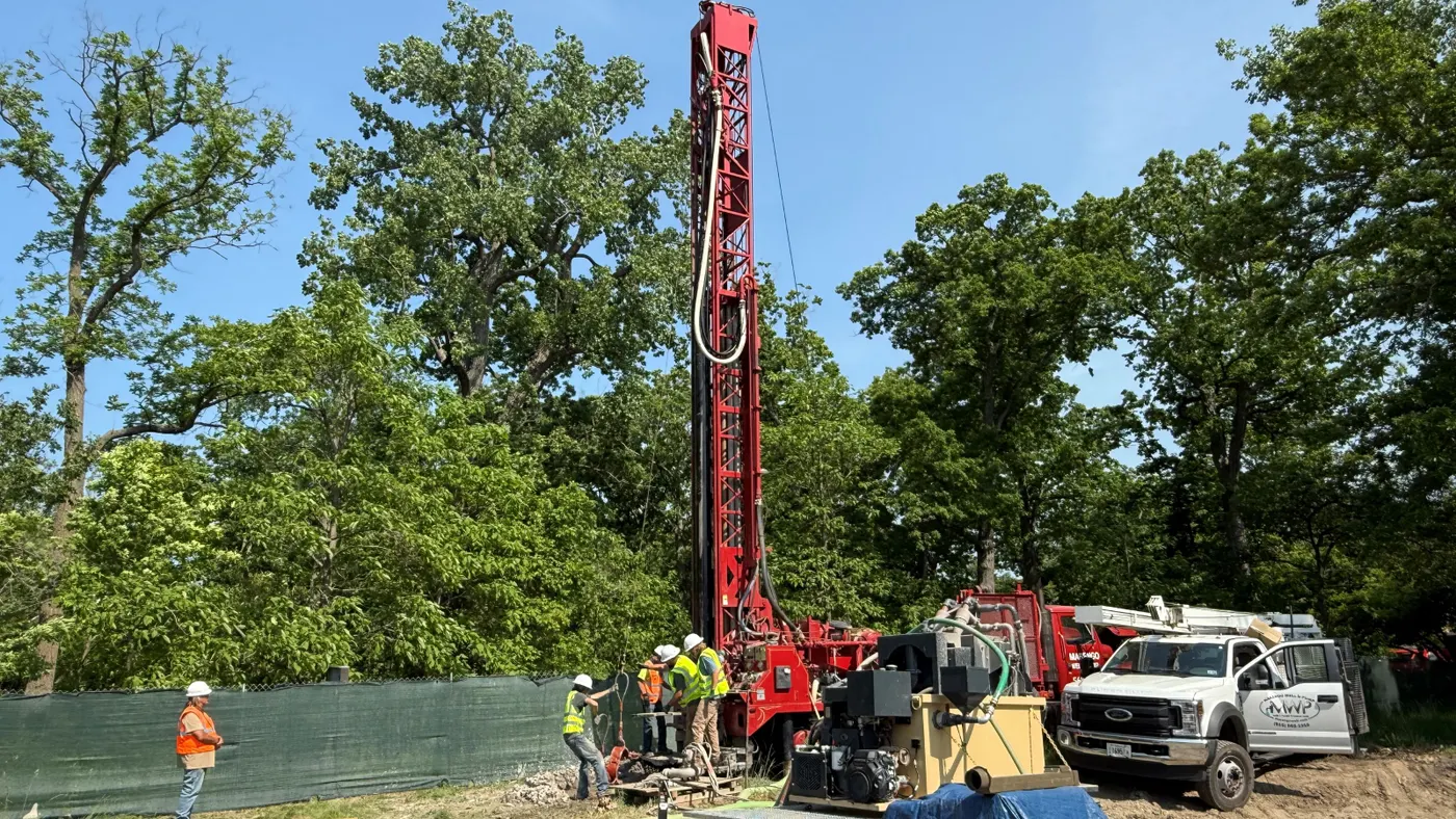 geothermal hvac system, Trane Technologies, North Shore school district