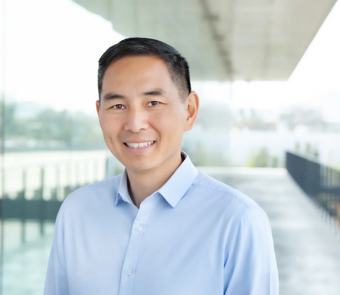 A photo of Ken Song, the CEO of Candid Therapeutics and former head executive at RayzeBio.