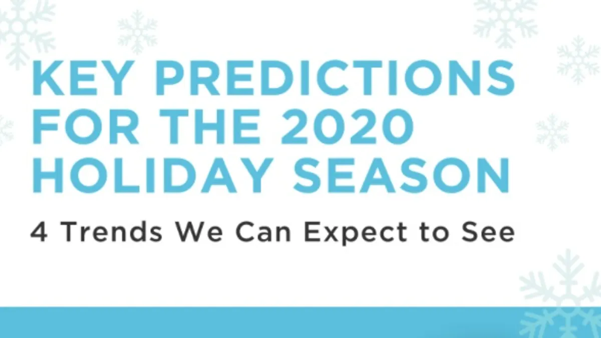 4 Key Predictions for the 2020 Shopping Season