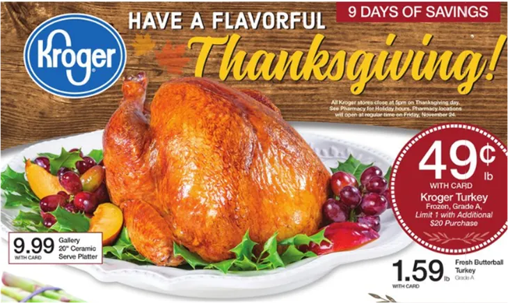 Consumers gobble up great deals and free items this Thanksgiving