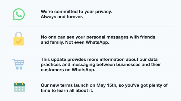 WhatsApp update