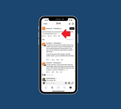 Threads Adds Post Counter for Linked Updates