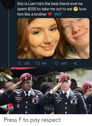 Press F meme