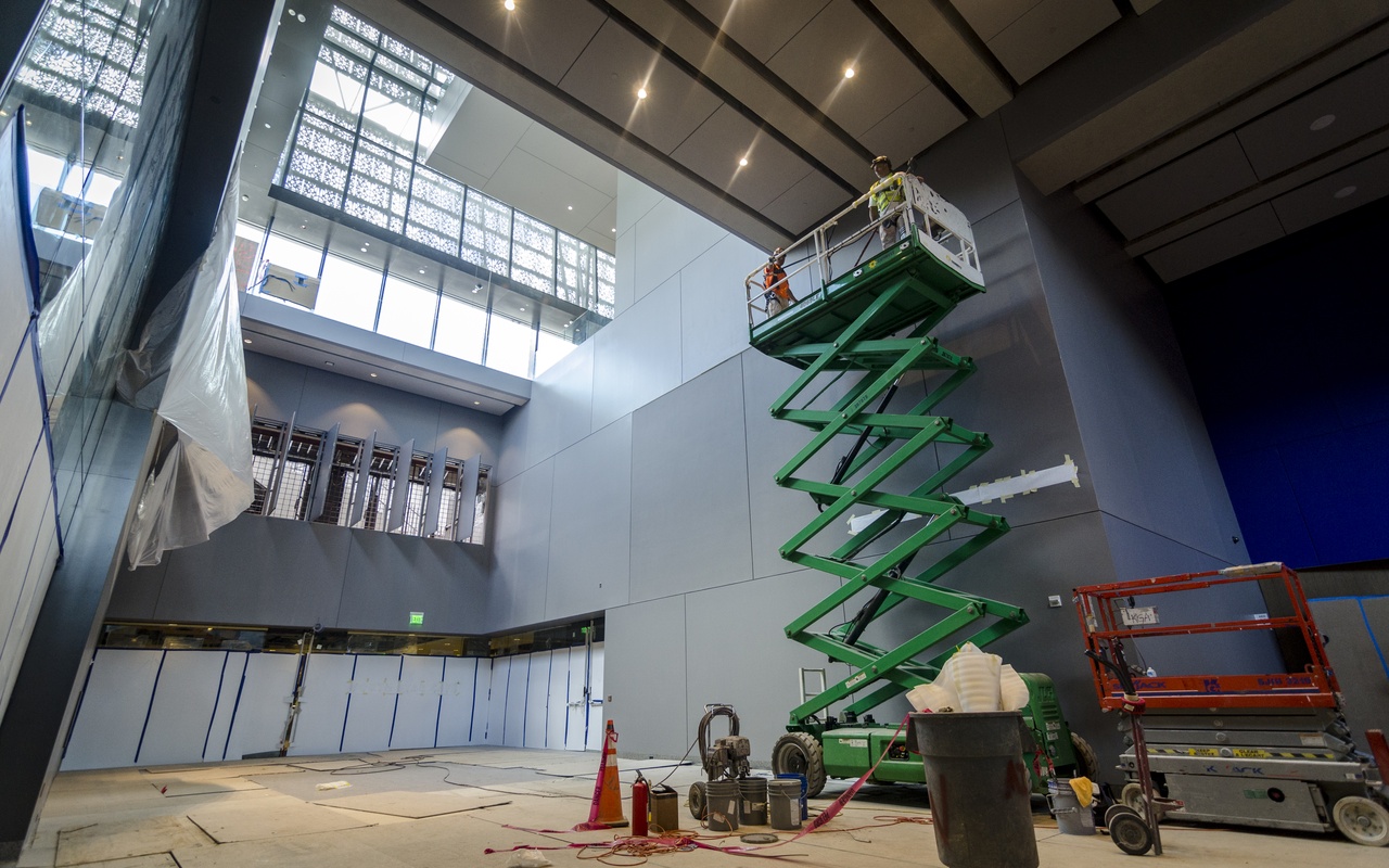 Lobby of the National Museum of African American History and Culture