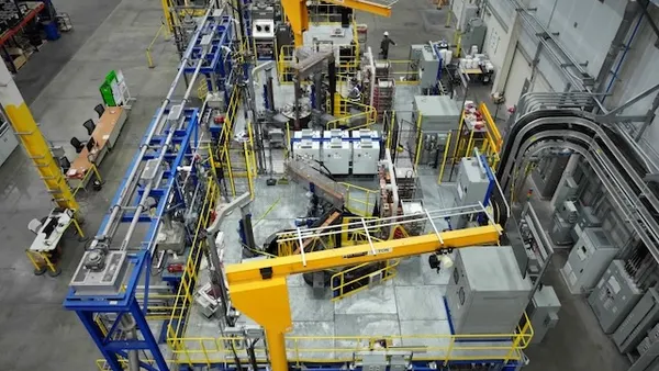 An MP Materials rare earth magnet plant