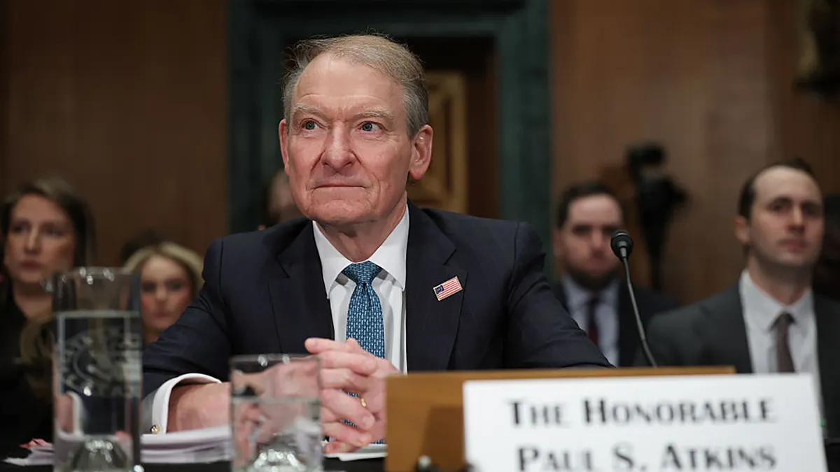 SEC Chair Paul Atkins Testifies To Senate Banking Committee