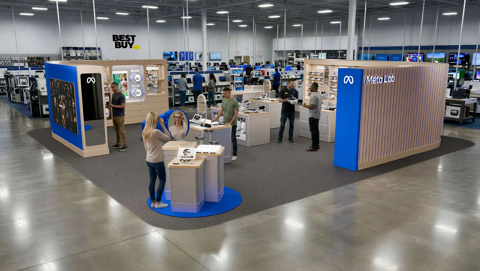 The Meta Lab @ Best Buy shop-in-shop