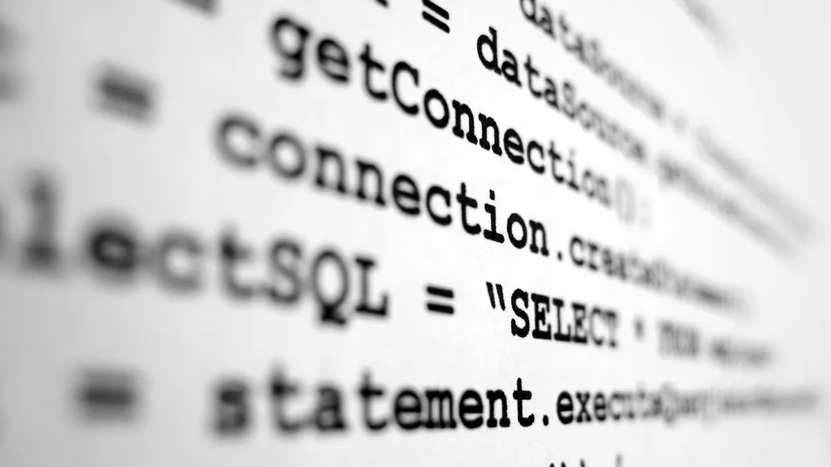 An image of computer code displayed on a white screen in black type.