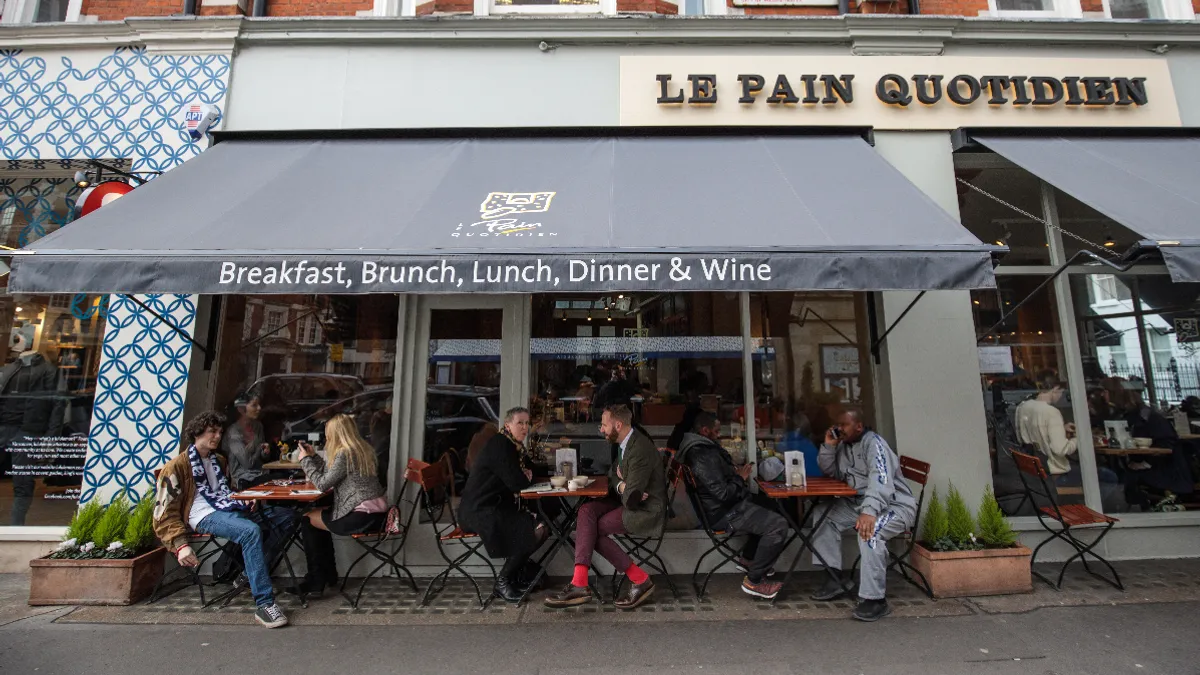 An image of a Le Pain Quotidien cafe