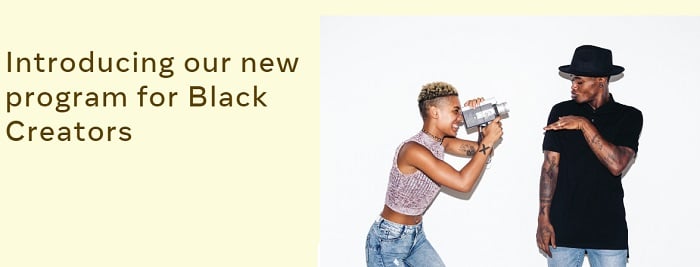 Facebook Black Creators fund