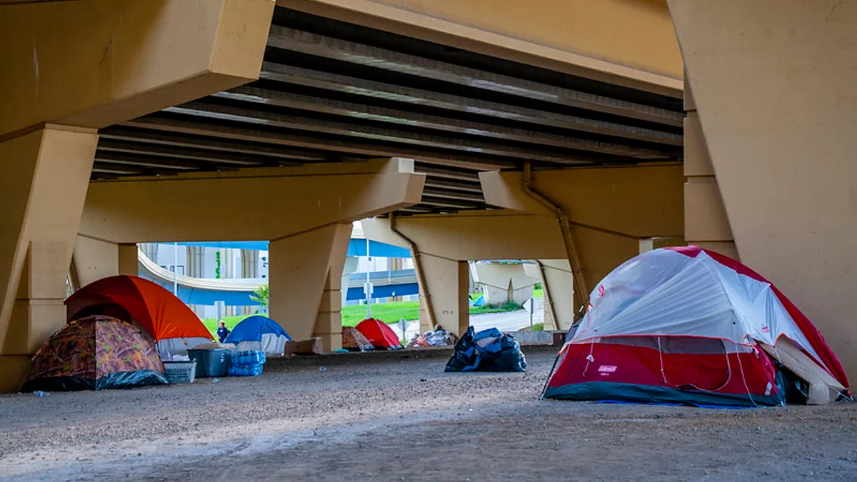 homeless encampment milwaukee tent city