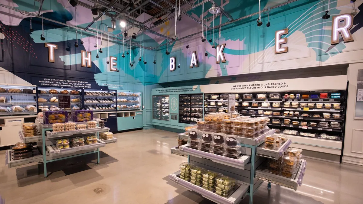 Bakery at the Whole Foods Market in the Glover Park neighborhood of Washington, D.C.