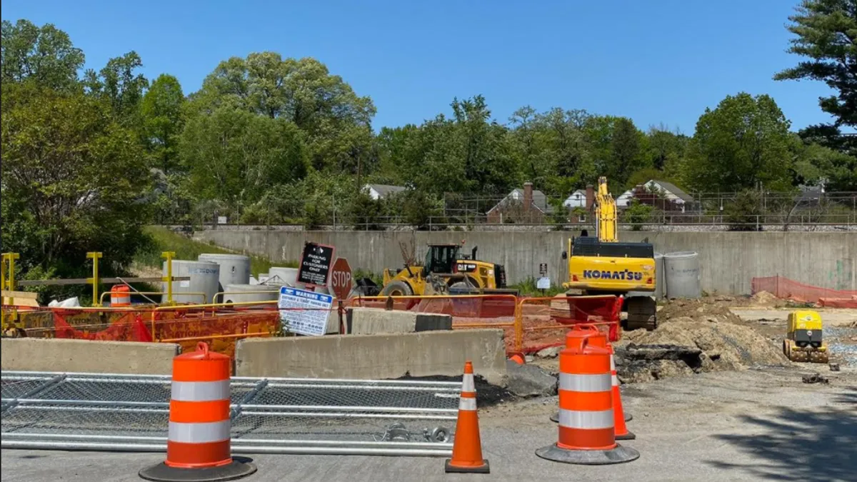 Purple Line construction