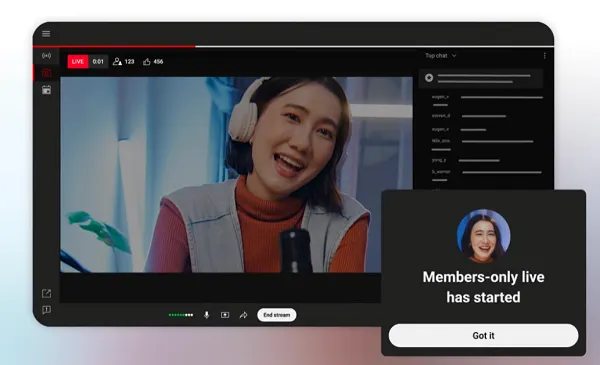 YouTube Members Only