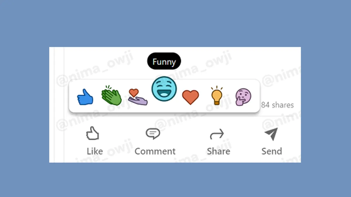 LinkedIn Funny Reaction