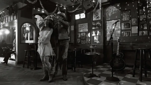 Tecovas' fall 2026 denim campaign featuring the country band Chaparelle.