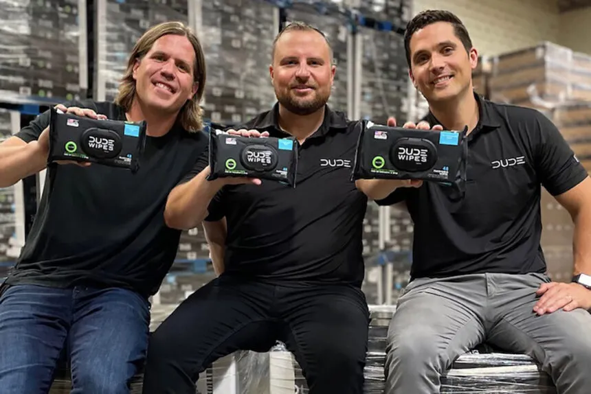 DUDE Wipes Founders