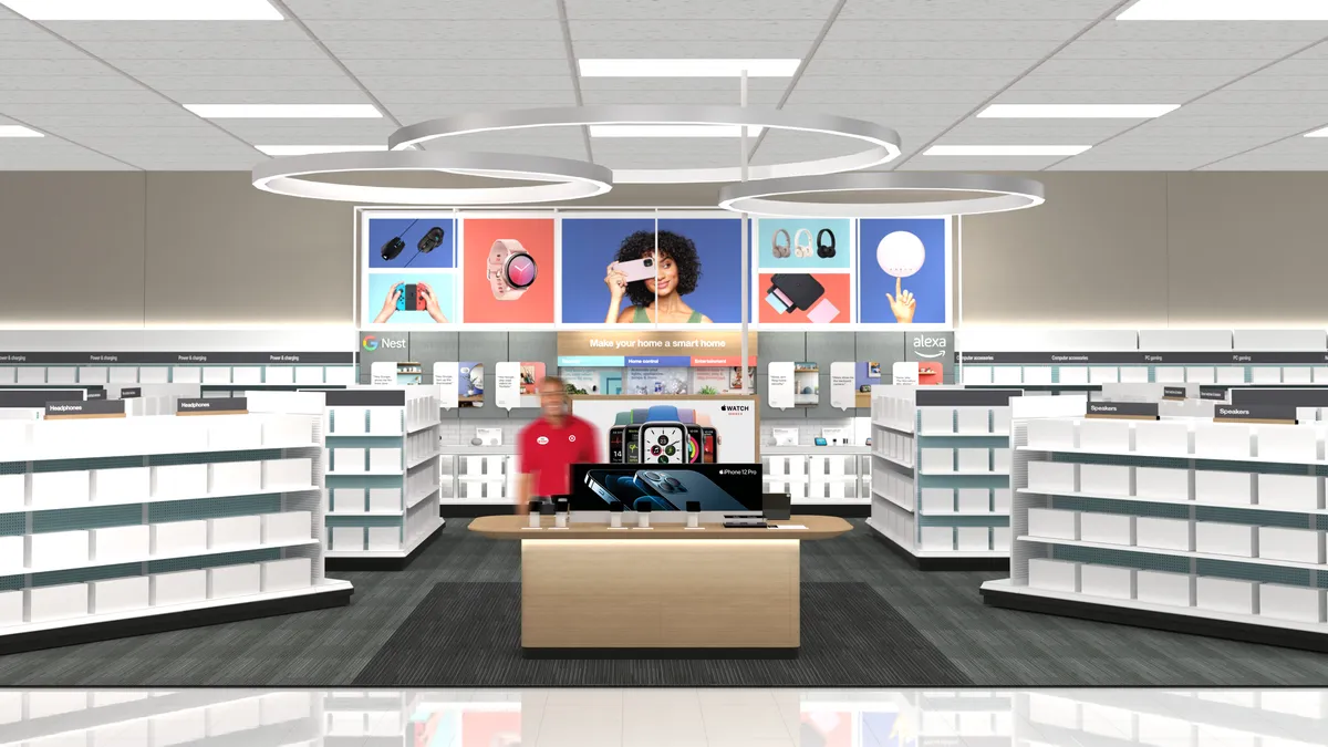 Apple stores at Target