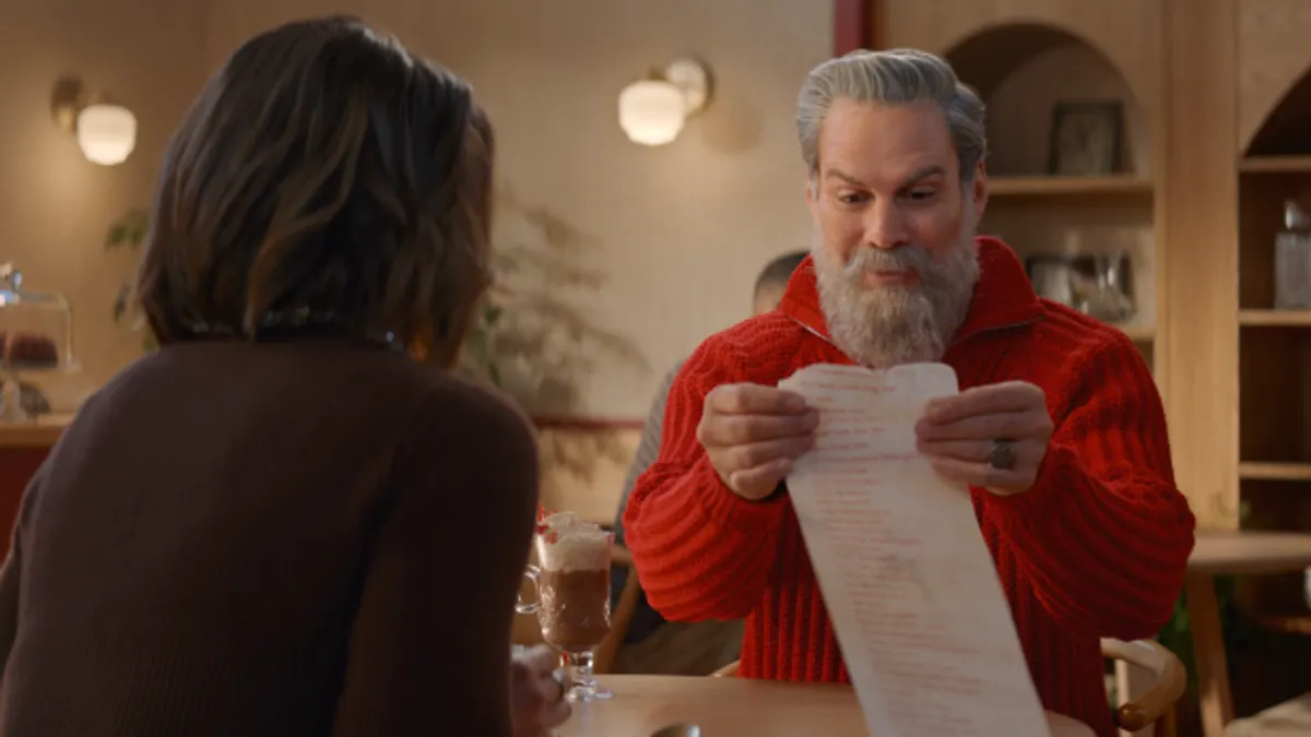 Target holiday 2025 campaign imagery for "Kris K. is Back"