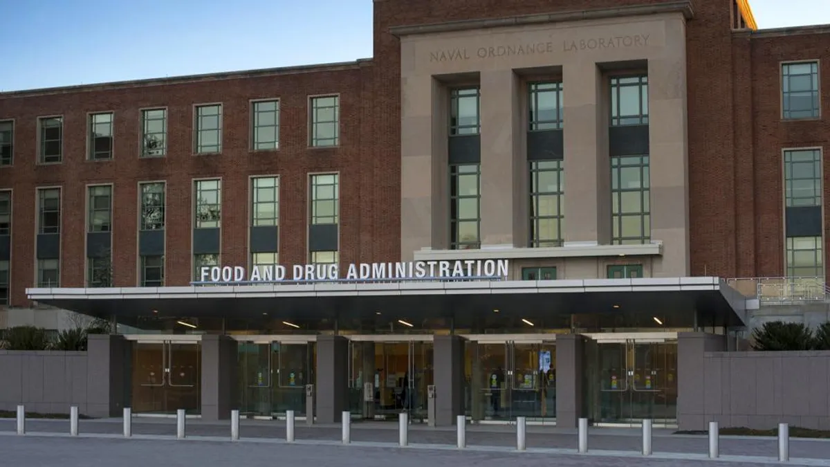 Exterior of FDA headquarters