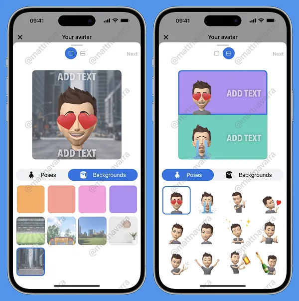 Facebook avatars