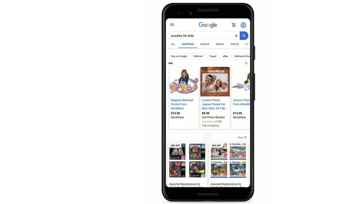 Google stops charging merchants to list products