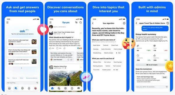 Meta launches new group-focused Forum app