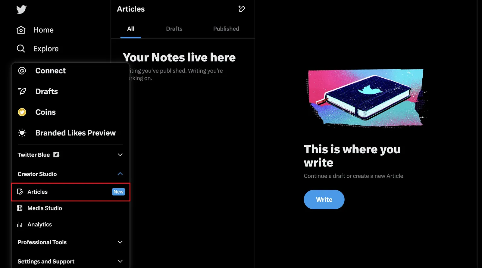 Twitter Articles