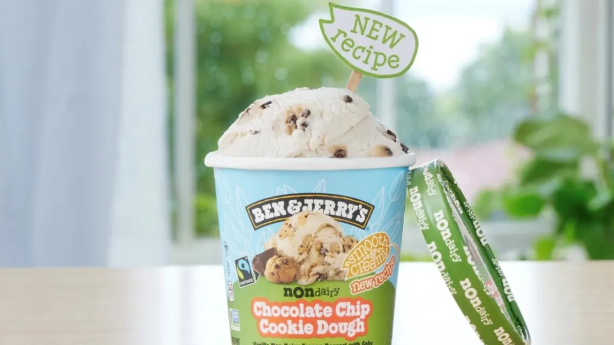 Ben & Jerry's, plant based, Unilever