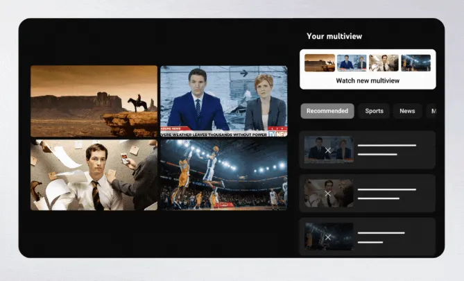 YouTube rolls out Multiview option to more subscribers