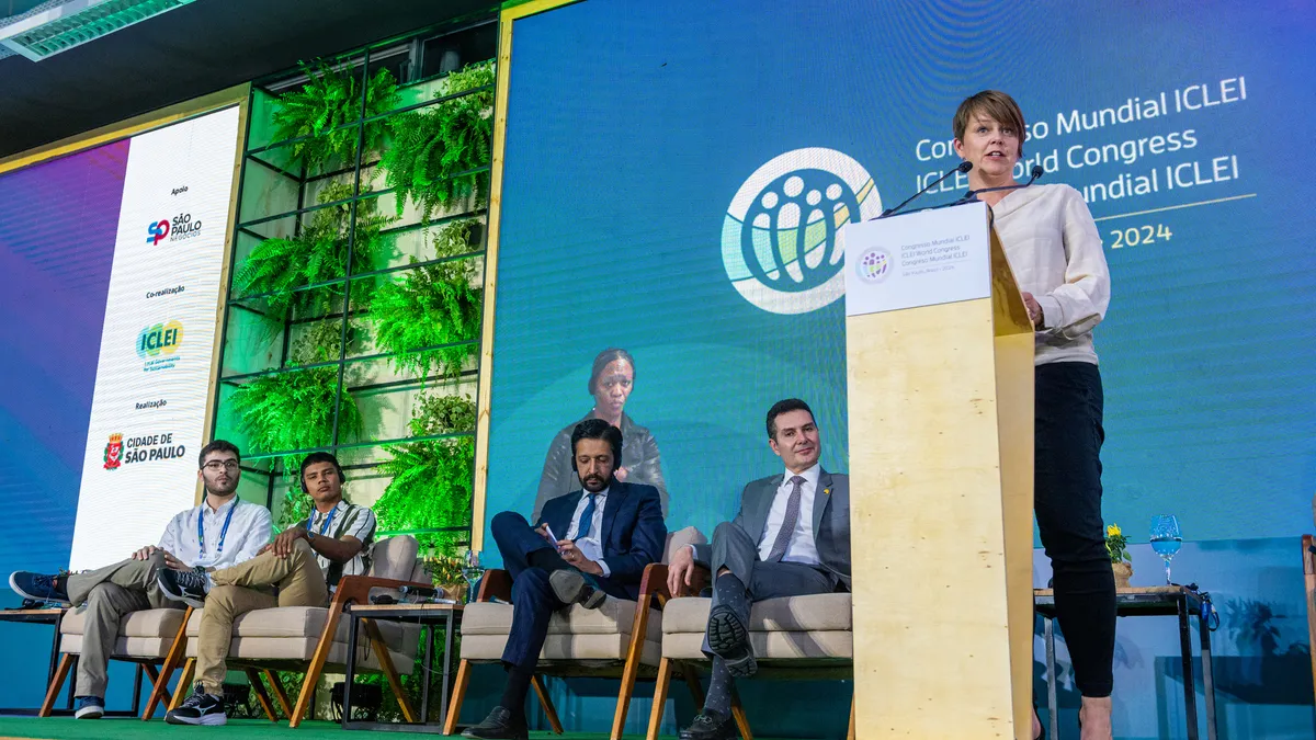 Speaker at ICLEI’s global sustainable cities and regions congress